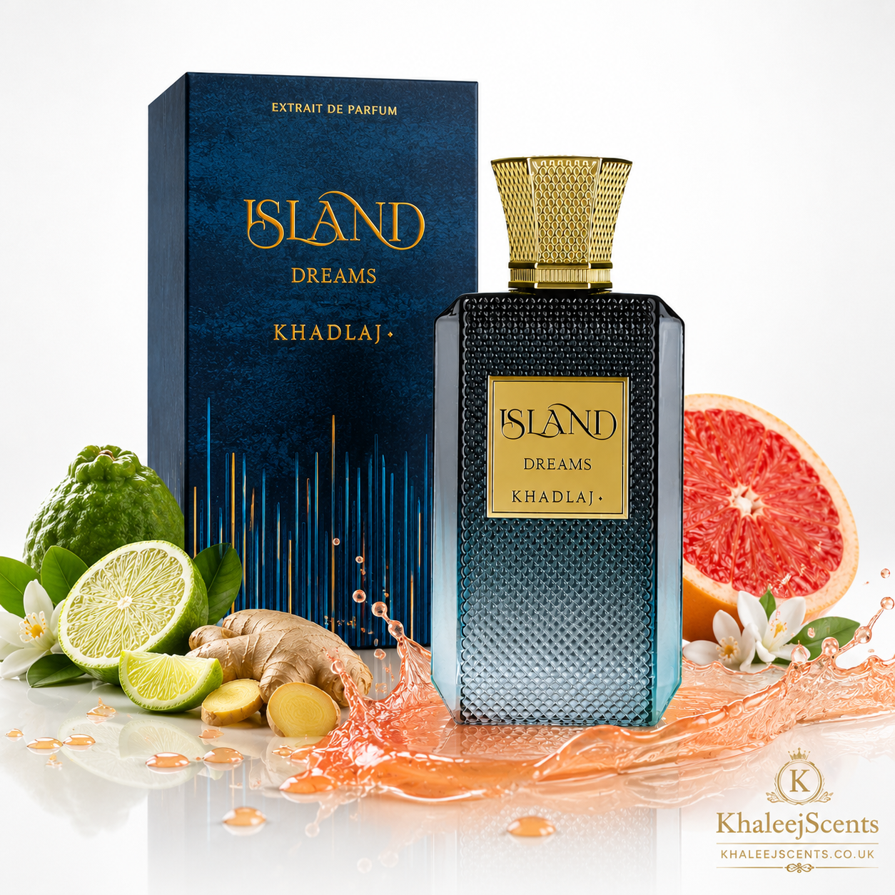 Island Dreams Extrait de Parfum 100ml by Khadlaj - Image 3