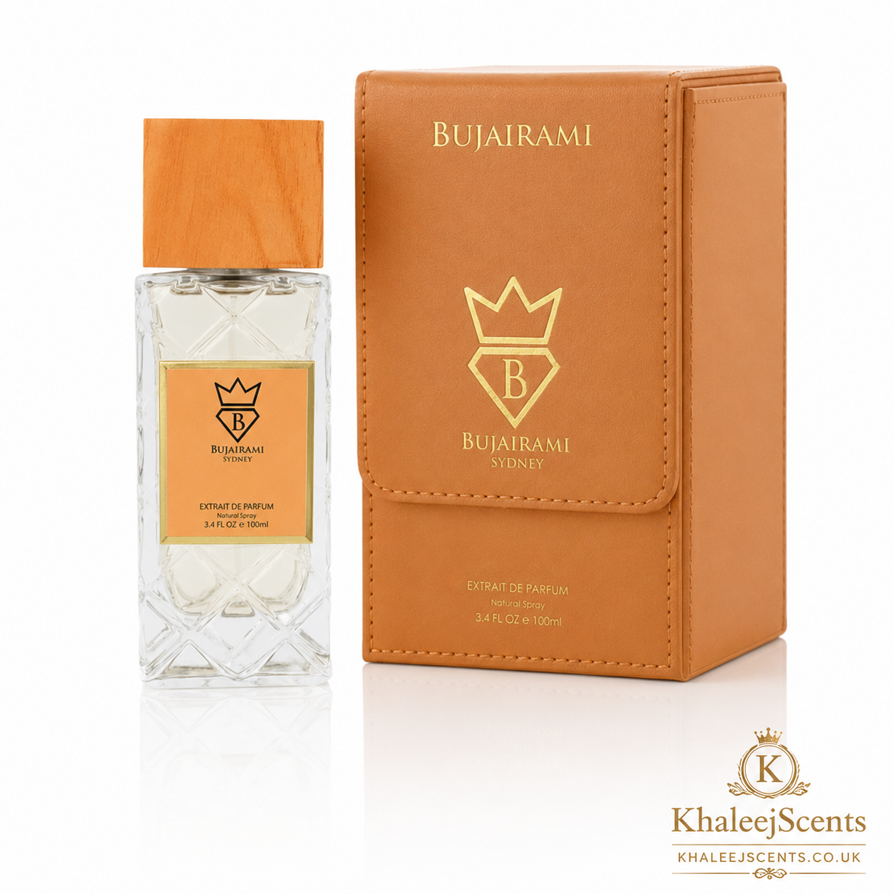Bujairami Roselle Extrait de Parfum 100ml, a dark cherry and oud perfume with incense, cypriol and moss