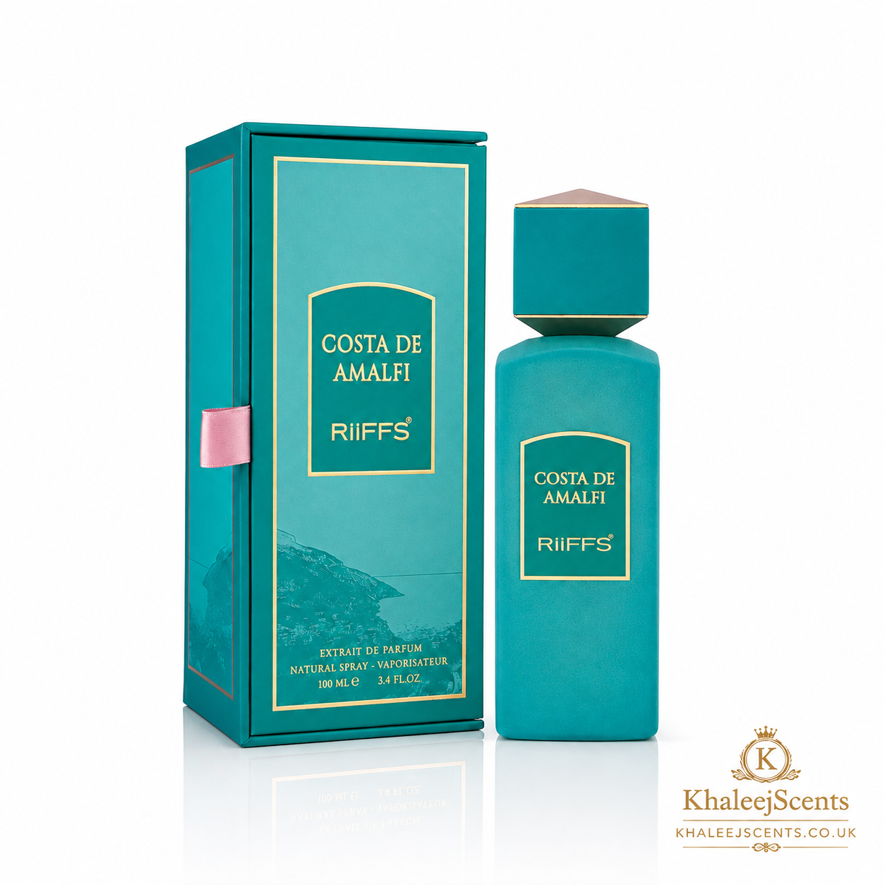 Riiffs Costa de Amalfi Eau de Parfum 100ml - Lemon Yuzu Ginger Mineral