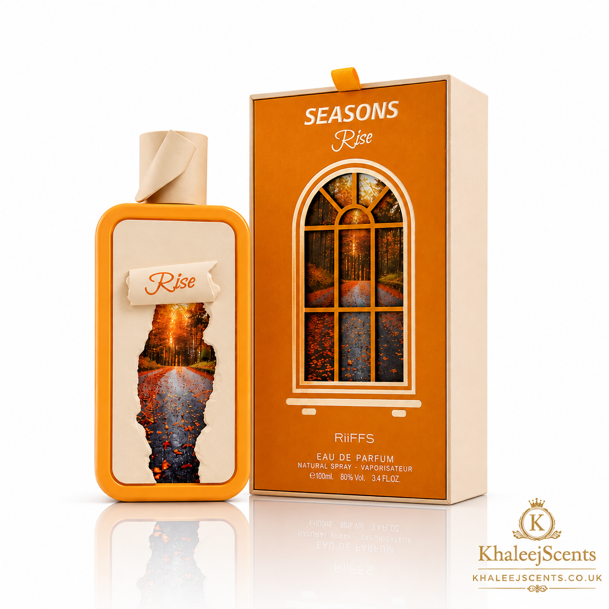 Riiffs Seasons Rise Eau de Parfum 100ml - Caramel Toffee Praline Amber