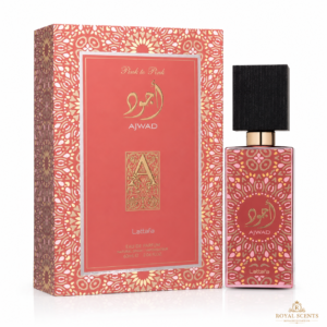 Lattafa Ajwad Pink to Pink 60ml Eau de Parfum bottle