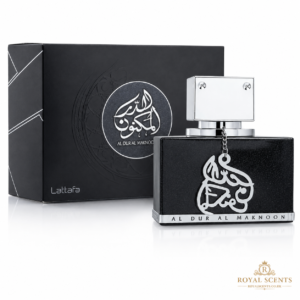 Lattafa Al Dur Al Maknoon Silver 100ml Eau de Parfum bottle