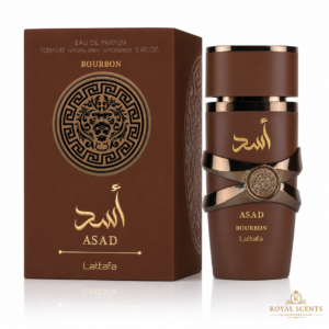 Lattafa Asad Bourbon 100ml Eau de Parfum bottle