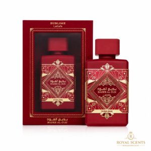 Lattafa Bade'e Al Oud Sublime 100ml Eau de Parfum bottle