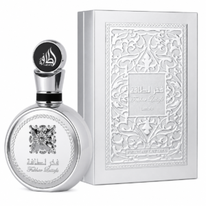 Lattafa Fakhar Platinum 100ml Eau de Parfum bottle