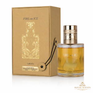 Lattafa Fire On Ice 110ml Eau de Parfum bottle