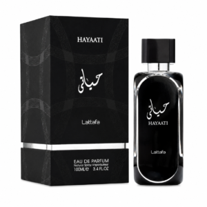 Lattafa Hayaati 100ml Eau de Parfum bottle