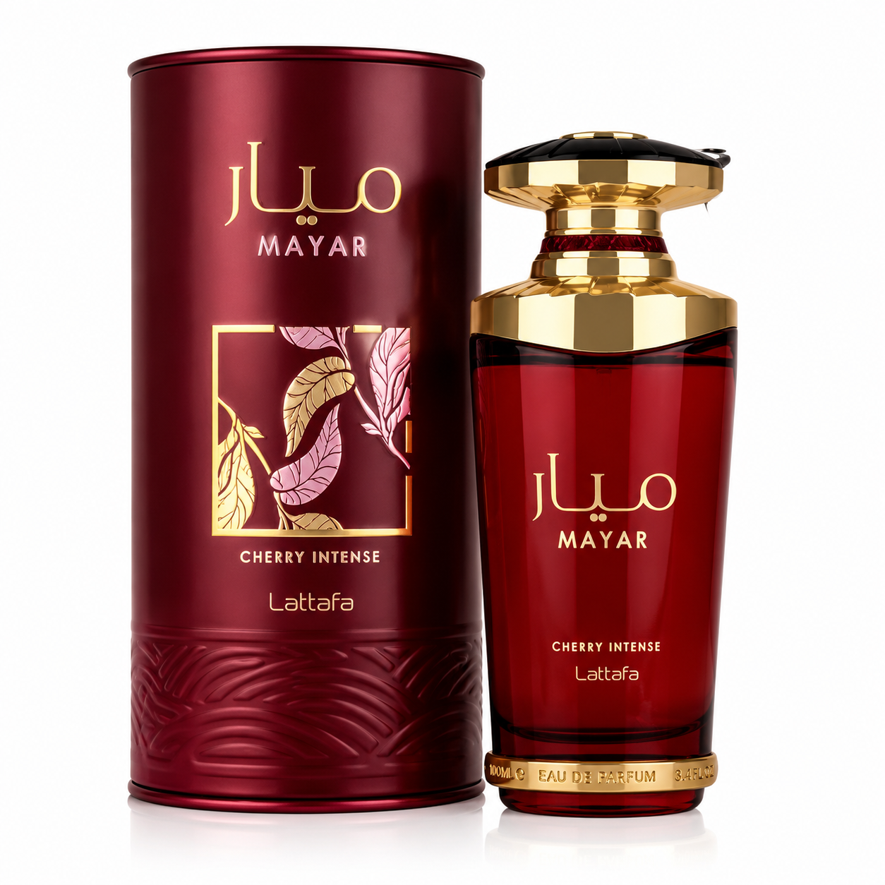 Lattafa Mayar Cherry Intense 100ml Eau de Parfum bottle