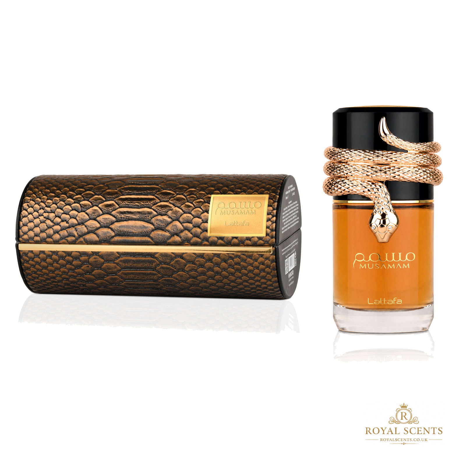 Lattafa Musamam 100ml Eau de Parfum, saffron cedar incense