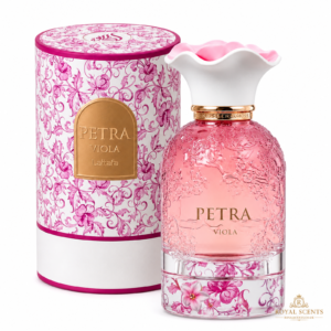 Lattafa Petra Viola 100ml Eau de Parfum bottle