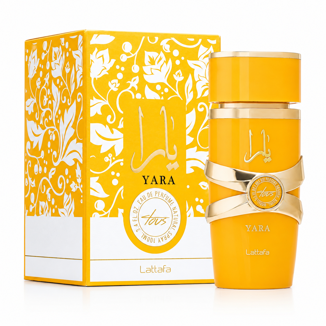 Lattafa Yara Tous 100ml Eau de Parfum bottle