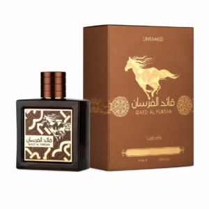 Lattafa Qaed Al Fursan Untamed 90ml Eau de Parfum bottle