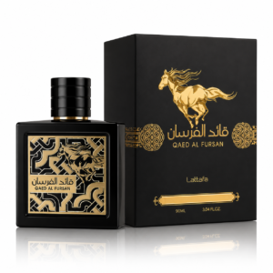 Lattafa Qaed Al Fursan 90ml Eau de Parfum bottle
